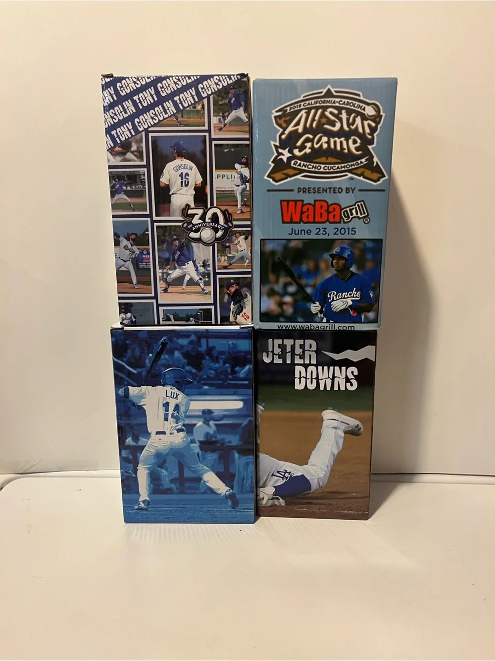 Bobblehead bundle Dodgers Quakes